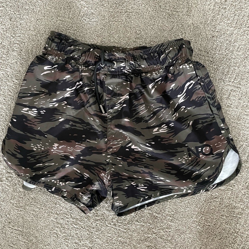 Camo gym shorts